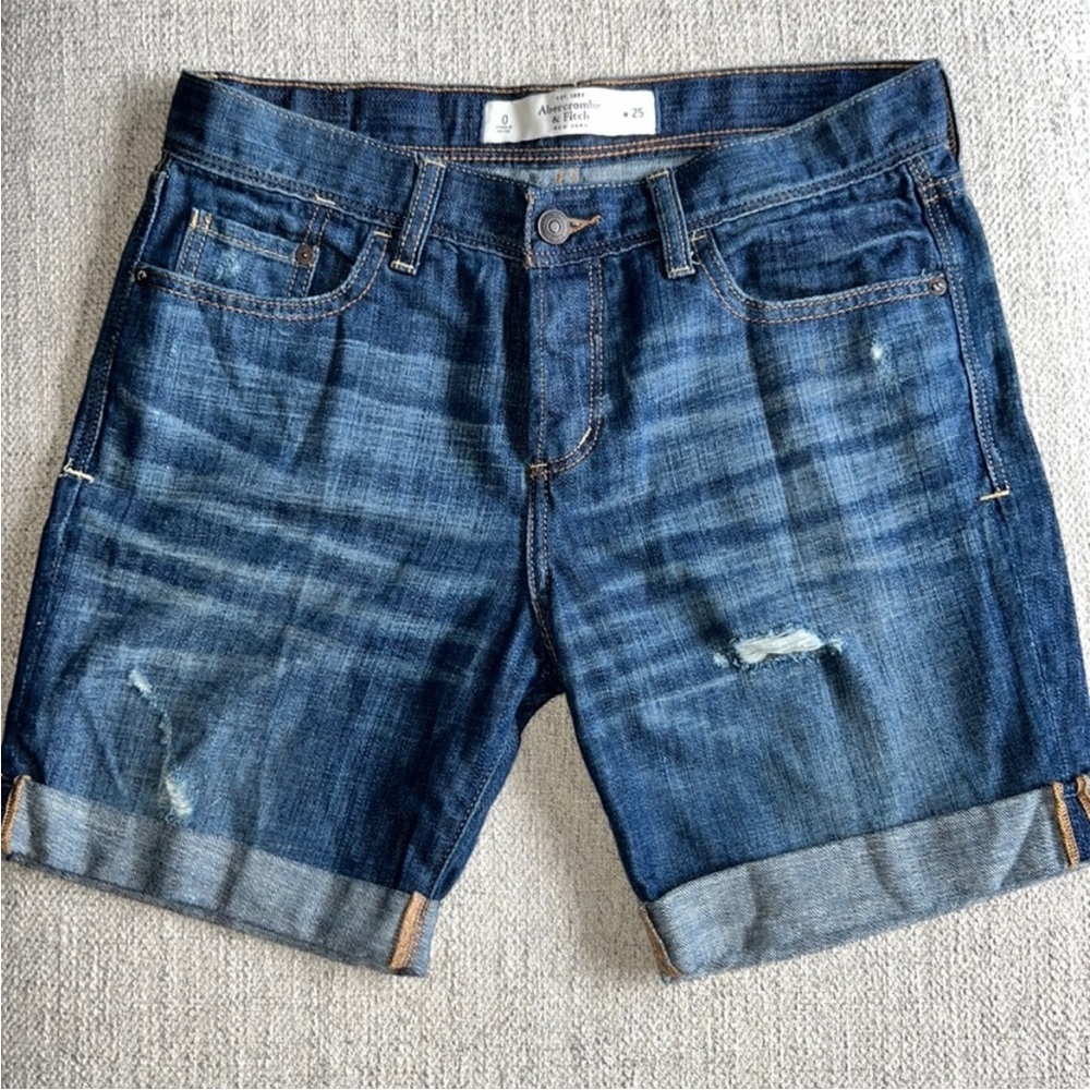 Abercrombie and Fitch longer Jean shorts